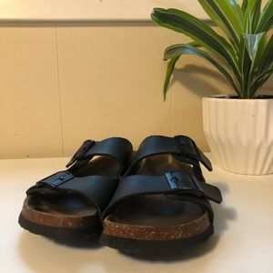 BIRKENSTOCK Black Betula Sandals